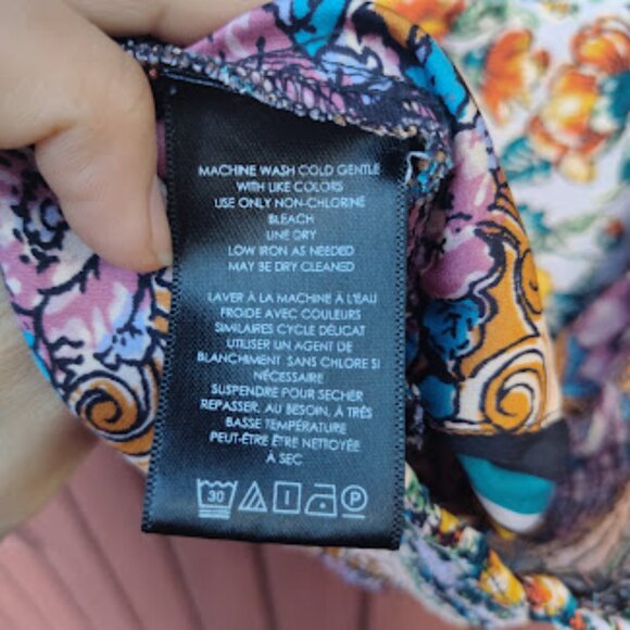 BY ANTHROPOLOGIE | Cowl Neck Open Back Spaghetti Strap Boho Y2K Crop Cami Top M - Picture 13 of 14